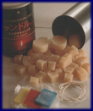 キャンドルのかんづめ 蜜蝋キャンドル手作りセット みつろうろうそく
