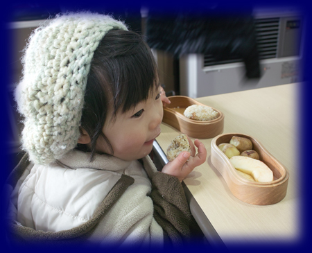 お弁当箱 くりぬき 2段 日本 木製