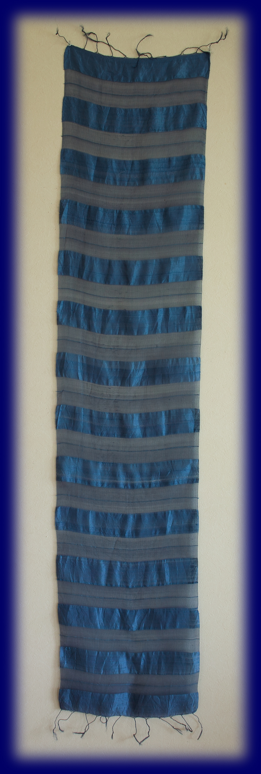 ラオス シルク ＊ ストール 手織り 絹 草木染め