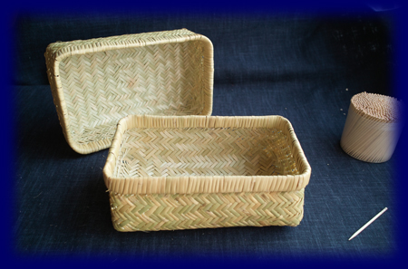 篠竹お弁当箱５個 篠竹お弁当箱5個 国産】スズ竹弁当箱（篠竹）おむすびが蒸れず