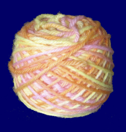 サンシャインウール(ライト)8ply 30g 手紡ぎ毛糸