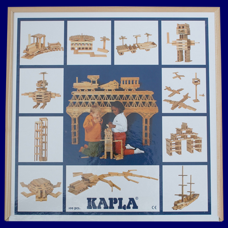 カプラ200 KAPLA KAPLA200 白木のカプラ200ピース（小冊子付き