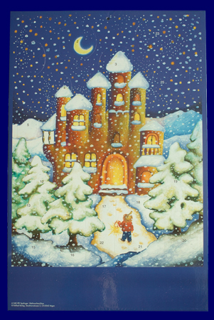 The Christmas Castle アドベント カレンダー 雪 城 クリスマス