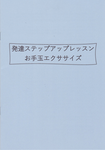 説明書「発達ステップアップレッスン お手玉エクササイズ」 教材