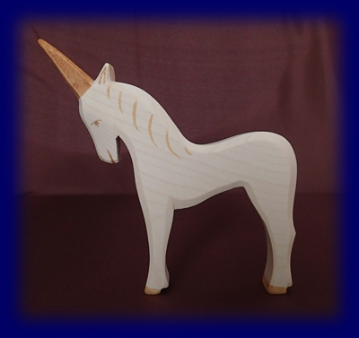 オストハイマー社 ユニコーン Unicorn ostheimer 木製 人形 雑貨