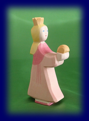 オストハイマー社 カエルの王子様の姫 Princess for Frog King ostheimer 木製 人形 雑貨
