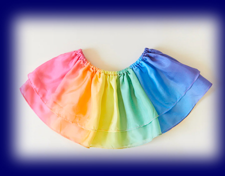 サラズ シルク チュチュ Rainbow レインボー ごっご遊び 仮装 おもちゃ